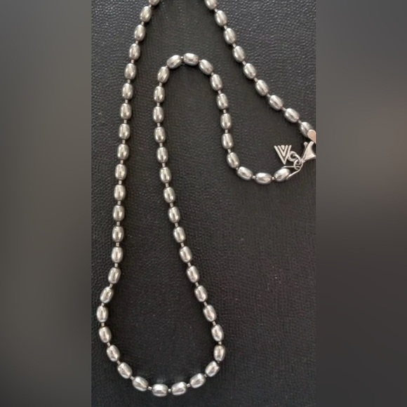 Silpada TAG TEAM - STERLING RARE HTF Spiral Pendant & Bubble Link Chain Necklace - Picture 9 of 10